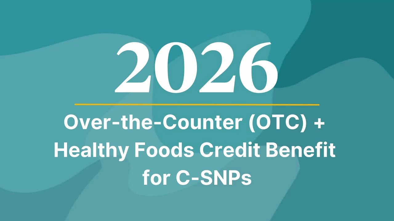 2026 OTC +Health Foods Benefit Video Thumbnail